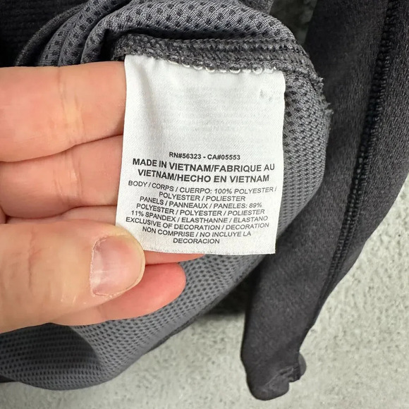 Nike Dri Fit Golf Shirt Mens Medium‎ Gary 1/4 Zip Lightweight Outdoors Gorpcore - Picture 7 of 8